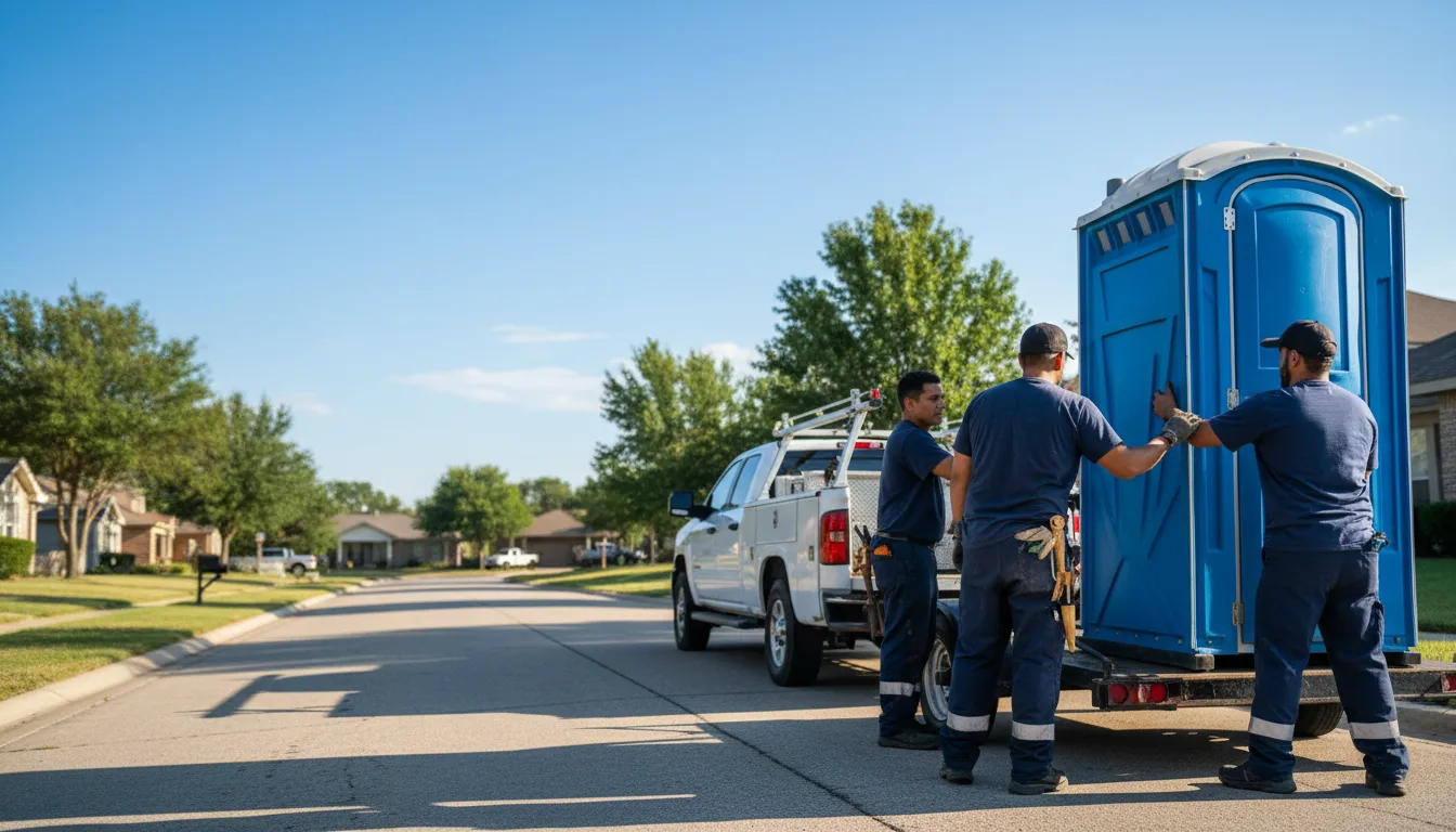 Portable Toilet Rental in Oktaha, OK near me